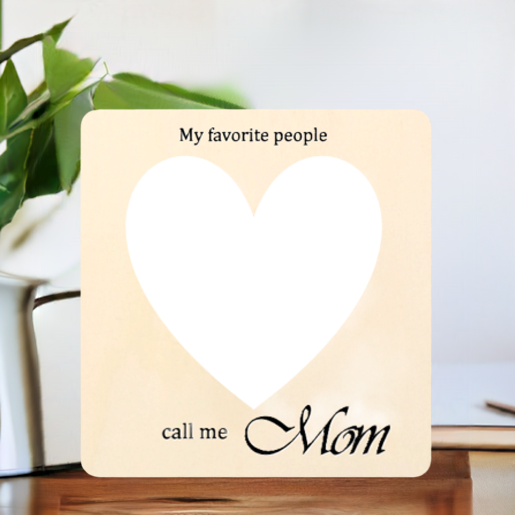 Mom Heart frame