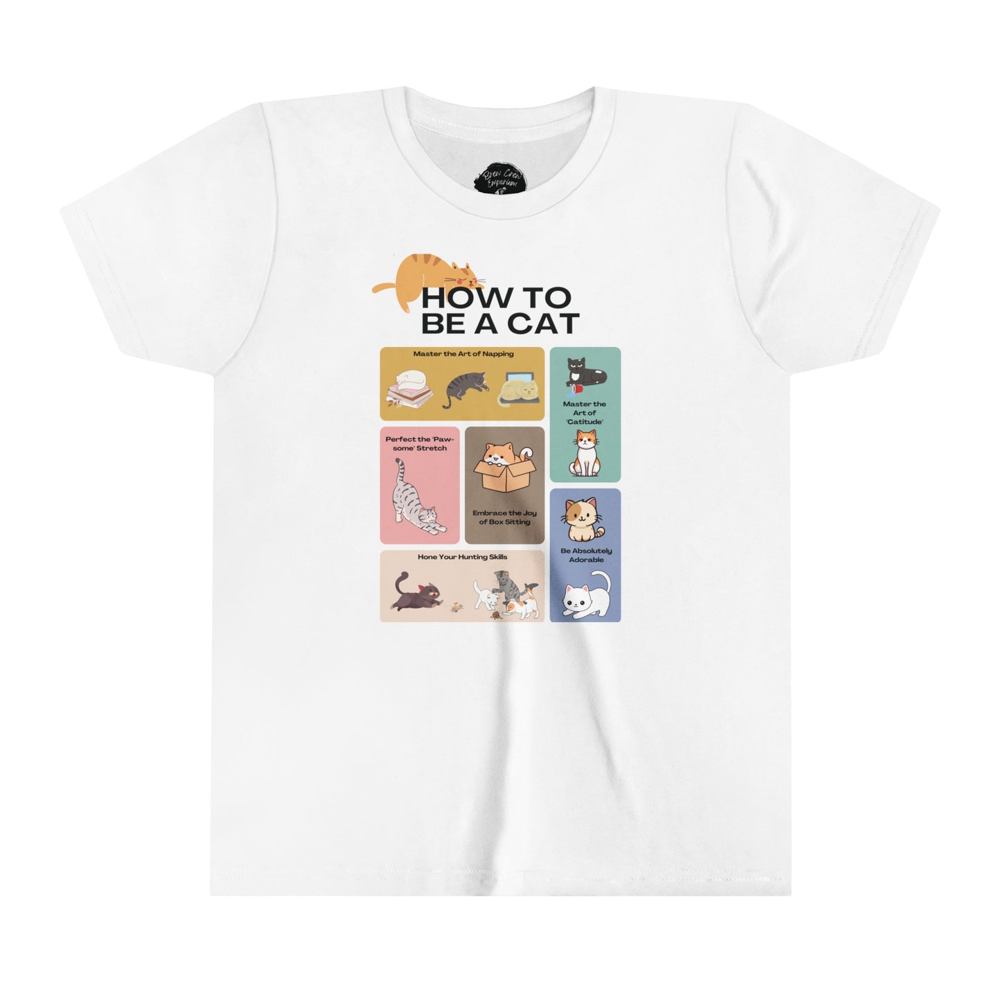 How to be a Cat Youth T-Shirt