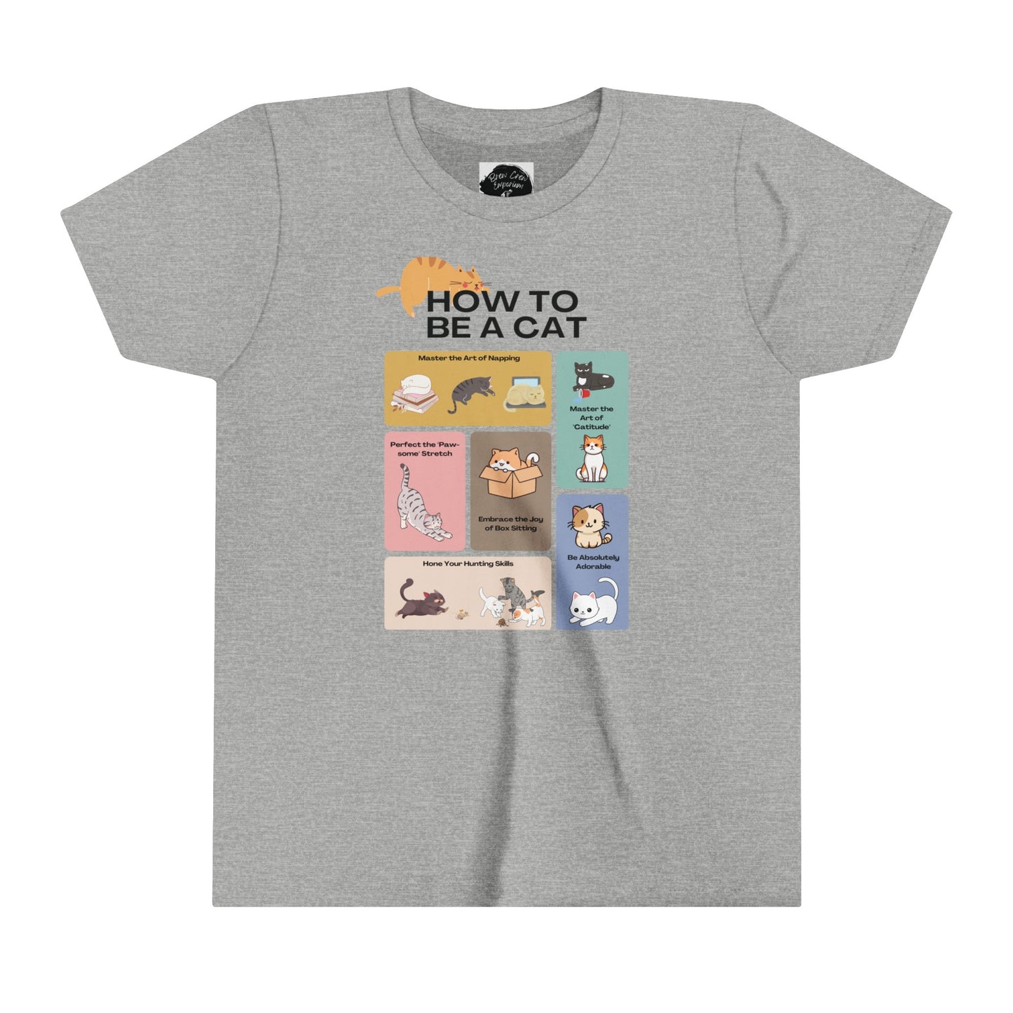 How to be a Cat Youth T-Shirt